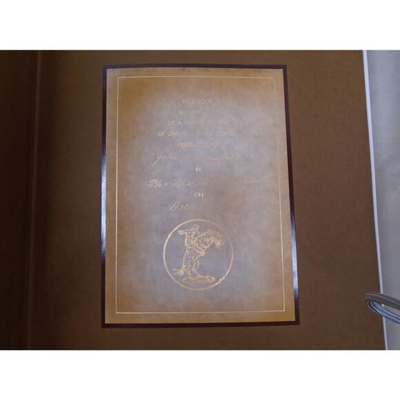 Vintage The Frederic Remington Book Limited Edition Leather Hardcover Western Ar - Picture 4 of 12